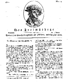 Der Freimüthige, oder Berlinisches Unterhaltungsblatt für gebildete, unbefangene Leser, 5 Januar 1811, Nr. 4