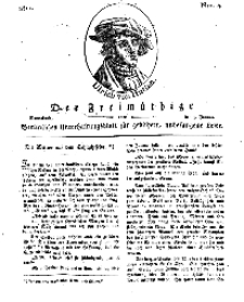 Der Freimüthige, oder Berlinisches Unterhaltungsblatt für gebildete, unbefangene Leser, 5 Januar 1811, Nr. 4