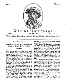 Der Freimüthige, oder Berlinisches Unterhaltungsblatt für gebildete, unbefangene Leser, 11 Januar 1811, Nr. 8