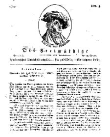 Der Freimüthige, oder Berlinisches Unterhaltungsblatt für gebildete, unbefangene Leser, 12 Januar 1811, Nr. 9