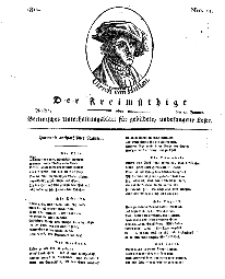 Der Freimüthige, oder Berlinisches Unterhaltungsblatt für gebildete, unbefangene Leser, 15 Januar 1811, Nr. 11