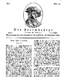 Der Freimüthige, oder Berlinisches Unterhaltungsblatt für gebildete, unbefangene Leser, 18 Januar 1811, Nr. 13