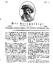 Der Freimüthige, oder Berlinisches Unterhaltungsblatt für gebildete, unbefangene Leser, 24 Januar 1811, Nr. 17