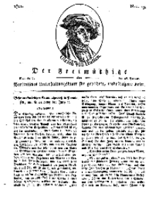 Der Freimüthige, oder Berlinisches Unterhaltungsblatt für gebildete, unbefangene Leser, 26 Januar 1811, Nr. 19