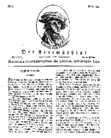 Der Freimüthige, oder Berlinisches Unterhaltungsblatt für gebildete, unbefangene Leser, 2 Februar 1811, Nr. 24
