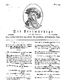 Der Freimüthige, oder Berlinisches Unterhaltungsblatt für gebildete, unbefangene Leser, 16 Februar 1811, Nr. 34