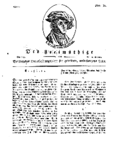 Der Freimüthige, oder Berlinisches Unterhaltungsblatt für gebildete, unbefangene Leser, 19 Februar 1811, Nr. 36