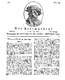 Der Freimüthige, oder Berlinisches Unterhaltungsblatt für gebildete, unbefangene Leser, 23 Februar 1811, Nr. 39