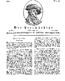 Der Freimüthige, oder Berlinisches Unterhaltungsblatt für gebildete, unbefangene Leser, 5 März 1811, Nr. 46