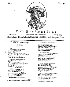 Der Freimüthige, oder Berlinisches Unterhaltungsblatt für gebildete, unbefangene Leser, 23 März 1811, Nr. 59