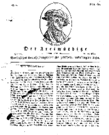 Der Freimüthige, oder Berlinisches Unterhaltungsblatt für gebildete, unbefangene Leser, 25 März 1811, Nr. 60