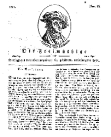 Der Freimüthige, oder Berlinisches Unterhaltungsblatt für gebildete, unbefangene Leser, 2 April 1811, Nr. 66