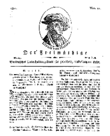 Der Freimüthige, oder Berlinisches Unterhaltungsblatt für gebildete, unbefangene Leser, 8 April 1811, Nr. 70