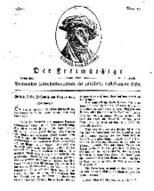 Der Freimüthige, oder Berlinisches Unterhaltungsblatt für gebildete, unbefangene Leser, 11 April 1811, Nr. 72