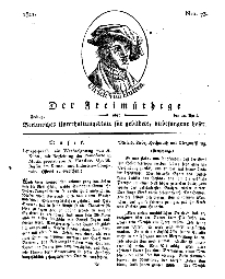 Der Freimüthige, oder Berlinisches Unterhaltungsblatt für gebildete, unbefangene Leser, 12 April 1811, Nr. 73