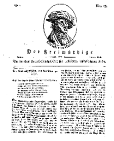 Der Freimüthige, oder Berlinisches Unterhaltungsblatt für gebildete, unbefangene Leser, 19 April 1811, Nr. 78