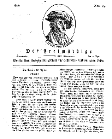 Der Freimüthige, oder Berlinisches Unterhaltungsblatt für gebildete, unbefangene Leser, 20 April 1811, Nr. 79
