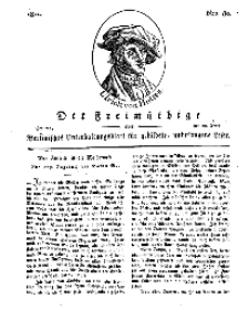 Der Freimüthige, oder Berlinisches Unterhaltungsblatt für gebildete, unbefangene Leser, 22 April 1811, Nr. 80
