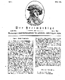 Der Freimüthige, oder Berlinisches Unterhaltungsblatt für gebildete, unbefangene Leser, 25 April 1811, Nr. 82