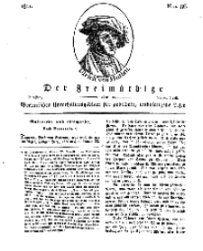 Der Freimüthige, oder Berlinisches Unterhaltungsblatt für gebildete, unbefangene Leser, 30 April 1811, Nr. 86