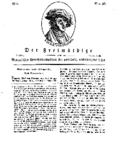 Der Freimüthige, oder Berlinisches Unterhaltungsblatt für gebildete, unbefangene Leser, 30 April 1811, Nr. 86