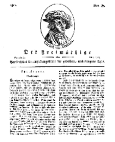 Der Freimüthige, oder Berlinisches Unterhaltungsblatt für gebildete, unbefangene Leser, 4 Mai 1811, Nr. 89