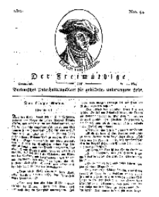 Der Freimüthige, oder Berlinisches Unterhaltungsblatt für gebildete, unbefangene Leser, 11 Mai 1811, Nr. 94