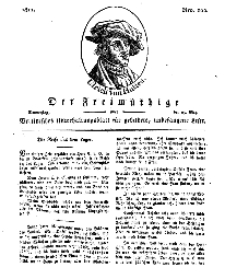Der Freimüthige, oder Berlinisches Unterhaltungsblatt für gebildete, unbefangene Leser, 23 Mai 1811, Nr. 102