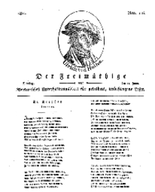 Der Freimüthige, oder Berlinisches Unterhaltungsblatt für gebildete, unbefangene Leser, 11 Juni 1811, Nr. 116