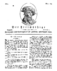 Der Freimüthige, oder Berlinisches Unterhaltungsblatt für gebildete, unbefangene Leser, 22 Juni 1811, Nr. 124