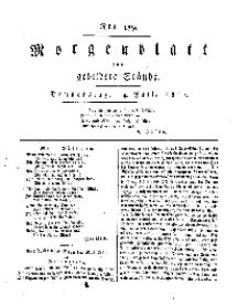 Morgenblatt für gebildete Stände, Donnerstag, 4. Juli 1811, No 159.