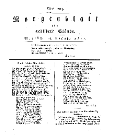 Morgenblatt für gebildete Stände, Montag, 26. August 1811, No 204.