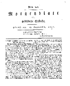 Morgenblatt für gebildete Stände, Dienstag, 17. September 1811, No 223.