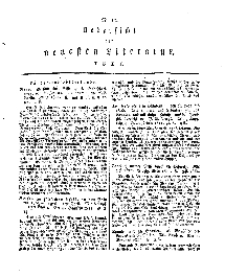 Uebersicht der neuesten Literatur, No 10.