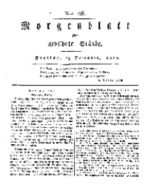 Morgenblatt für gebildete Stände, Freitag, 13. Dezember 1811, No 298.
