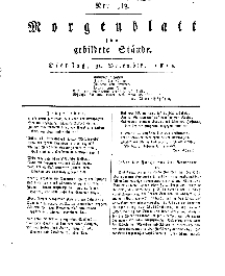 Morgenblatt für gebildete Stände, Dienstag, 31. Dezember 1811, No 313.