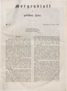 Morgenblatt für gebildete Leser, 1848, Sonnabend, 8. Januar 1848, Nr 7.