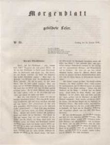 Morgenblatt für gebildete Leser, 1848, Dienstag, 18. Januar 1848, Nr 15.