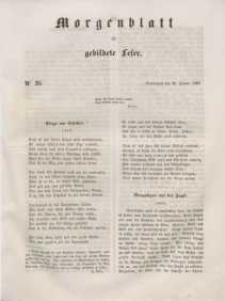 Morgenblatt für gebildete Leser, 1848, Sonnabend, 29. Januar 1848, Nr 25.