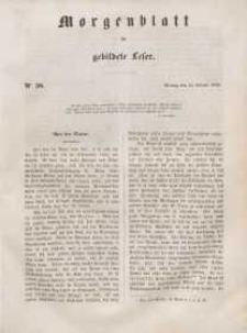 Morgenblatt für gebildete Leser, 1848, Montag, 14. Februar 1848, Nr 38.