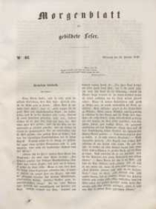 Morgenblatt für gebildete Leser, 1848, Mittwoch, 23. Februar 1848, Nr 46.