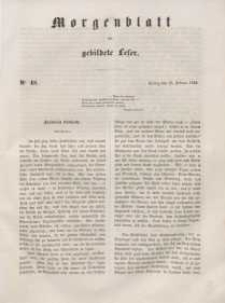 Morgenblatt für gebildete Leser, 1848, Freitag, 25. Februar 1848, Nr 48.