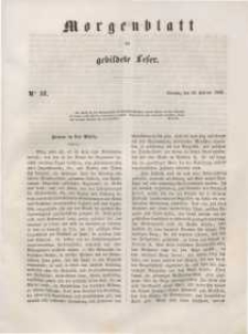 Morgenblatt für gebildete Leser, 1848, Dienstag, 29. Februar 1848, Nr 51.