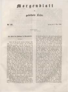 Morgenblatt für gebildete Leser, 1848, Freitag, 3. März 1848, Nr 54.