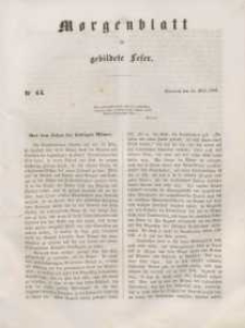 Morgenblatt für gebildete Leser, 1848, Mittwoch, 15. März 1848, Nr 64.