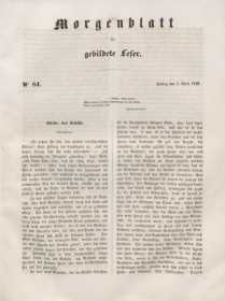 Morgenblatt für gebildete Leser, 1848, Freitag, 7. April 1848, Nr 84.