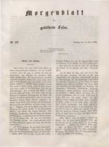 Morgenblatt für gebildete Leser, 1848, Dienstag, 11. April 1848, Nr 87.