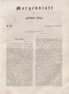 Morgenblatt für gebildete Leser, 1848, Donnerstag, 13. April 1848, Nr 89.