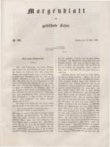 Morgenblatt für gebildete Leser, 1848, Dienstag, 25. April 1848, Nr 99.