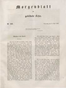 Morgenblatt für gebildete Leser, 1848, Donnerstag, 27. April 1848, Nr 101.